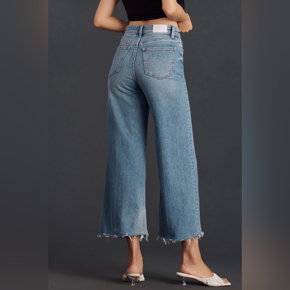 Pistola Lana High-Rise Crop Wide-Leg Jeans - Picture 3 of 8